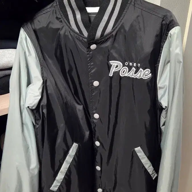 [BUNJANG] OBEY Stadium Jacket (S-M) / 오베이 스타디움 자켓