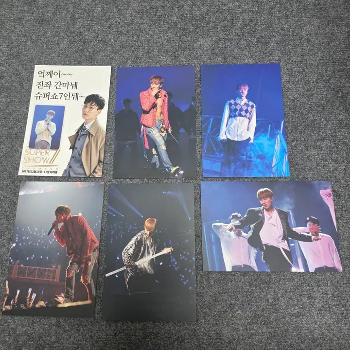 [BUNJANG] Super Junior Eunhyuk SS7 Split Set Bromide + Photocard / 슈퍼주니어 SS7 분철 브로마이드+포카(은혁)
