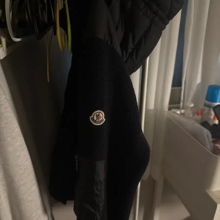 [BUNJANG] Moncler Knit Padded Jacket Black / 몽클레어 니트패딩