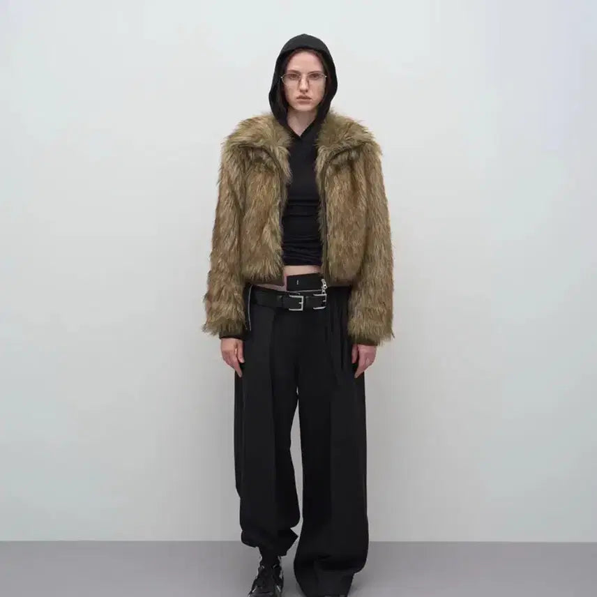 [BUNJANG] LC Theatrical Fur Jacket / lcdc 퍼자켓