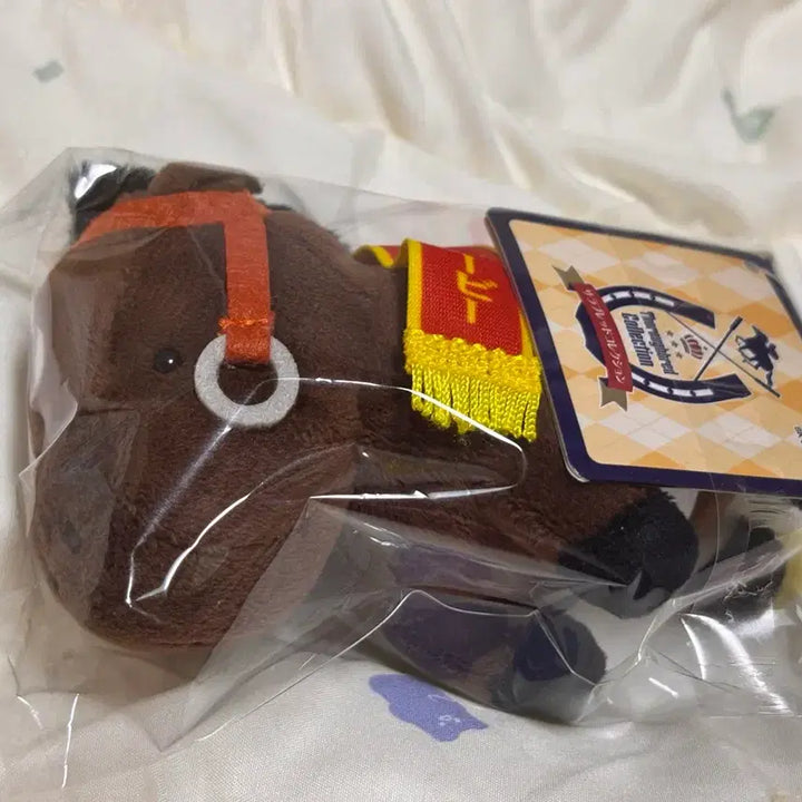 [BUNJANG] Sirius Symboli Thoroughbred Horse Plush Doll / 시리우스 심볼리 원본마 인형 서러브레드