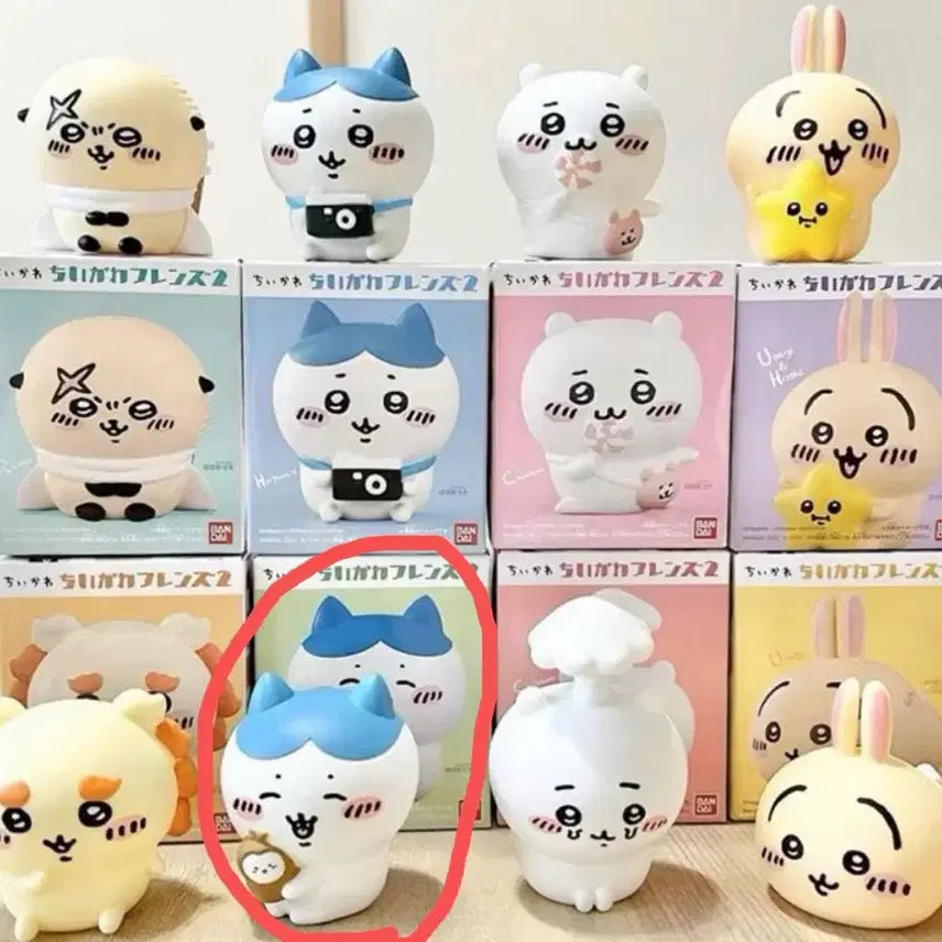 [BUNJANG] Chiikawa Friends 2 Hachiware Figure / 치이카와프렌즈2 풍뎅이 하치와레