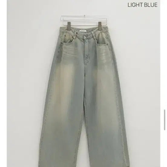 [BUNJANG] Manic Vintage Snap Button Wide Denim Pants / 매니크 빈티지 스냅버튼 와이드 데님팬츠