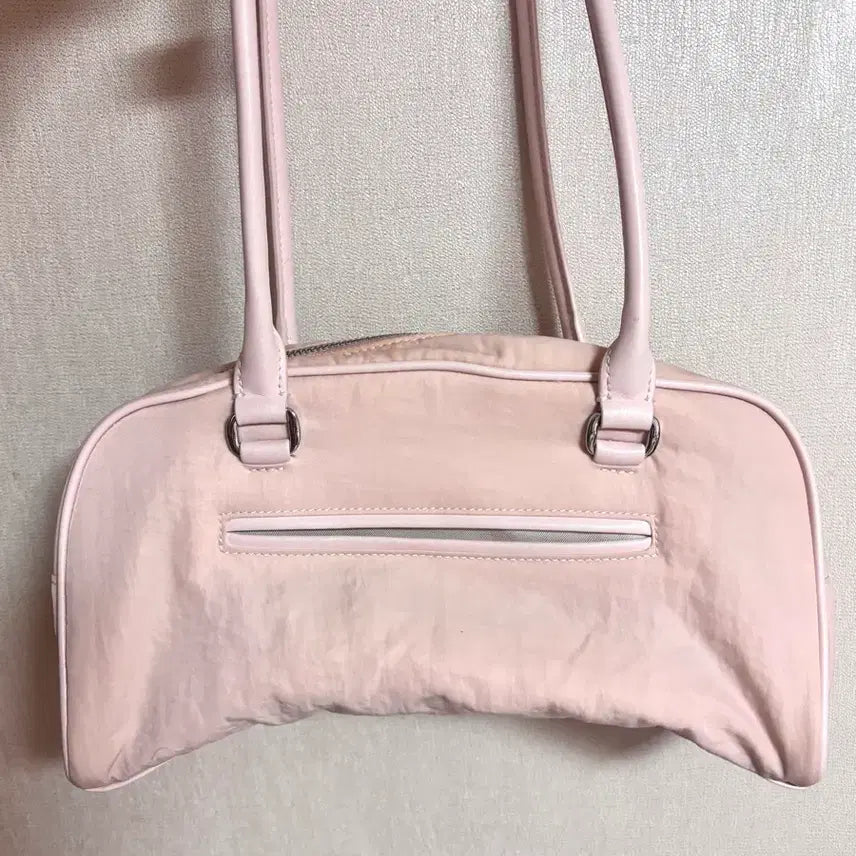 [BUNJANG] Stand Oil GaEul Nylon Chubby Bag - Pink Tote / (아이브 가을 착용) 스탠드오일 나일론 츄비백 핑크 보부상백 급처