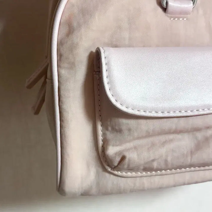 [BUNJANG] Stand Oil GaEul Nylon Chubby Bag - Pink Tote / (아이브 가을 착용) 스탠드오일 나일론 츄비백 핑크 보부상백 급처