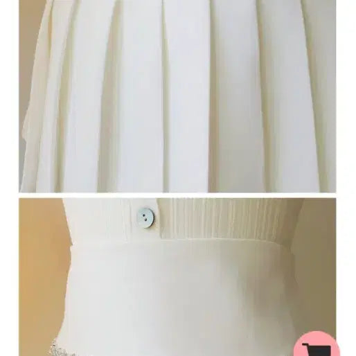 [BUNJANG] ShopTop Mini Skirt with Crystal Belt / 샵탑 스커트