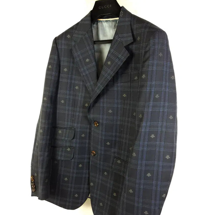 [BUNJANG] Gucci Suit Set 48 / 48 100/31구찌 꿀벌 체크 수트