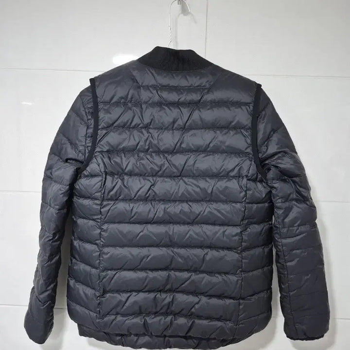 [BUNJANG] Beanpole Lightweight Padded Vest and Jacket Set / 빈폴 다운 블랙 경량 패딩조끼 + 패딩점퍼 세트90ㅈ