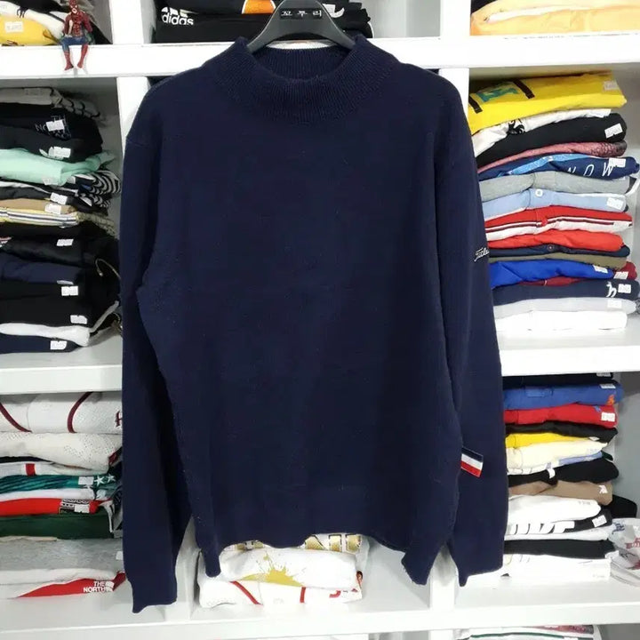 [BUNJANG] Untitled 95 Navy Knit / 터이틀리스틀 95 네이비색 니트