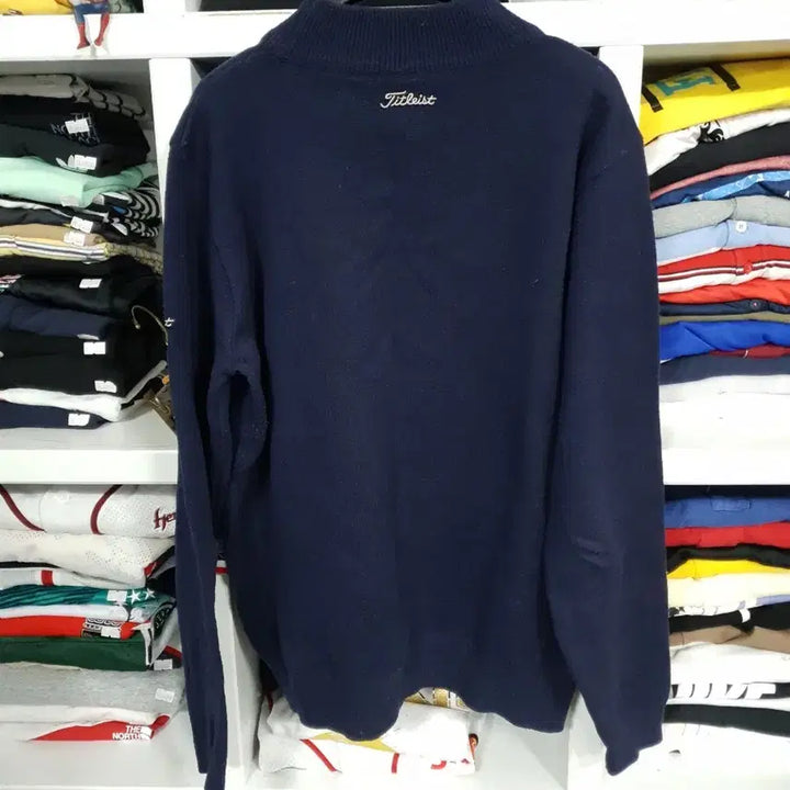 [BUNJANG] Untitled 95 Navy Knit / 터이틀리스틀 95 네이비색 니트