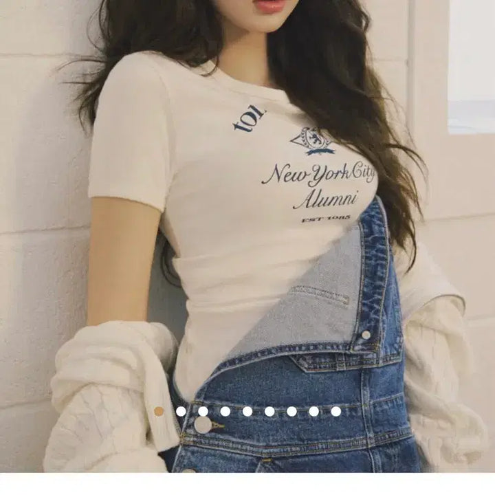 [BUNJANG] Tommy Hilfiger Crest Ringer T-shirt / 타미힐피거 크레스트 링거 반팔 티셔츠