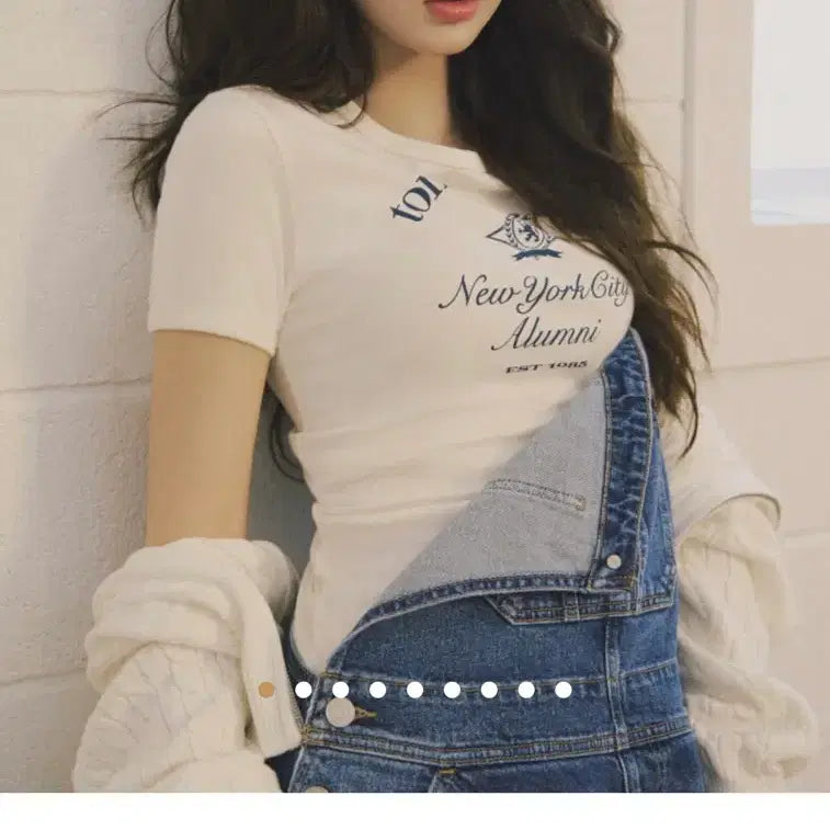 [BUNJANG] Tommy Hilfiger Crest Ringer T-shirt / 타미힐피거 크레스트 링거 반팔 티셔츠