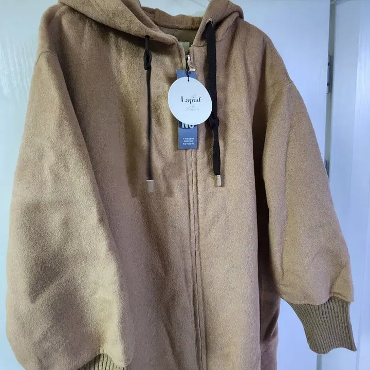 [BUNJANG] Rapipf Hooded Long Coat (77-88) / 새상품))))  라피아프 후드롱코트 77~88까지