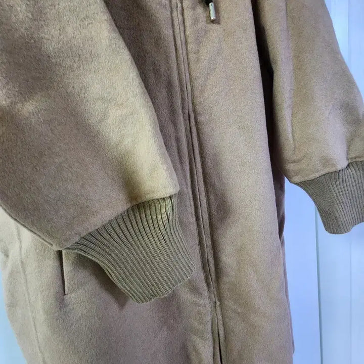 [BUNJANG] Rapipf Hooded Long Coat (77-88) / 새상품))))  라피아프 후드롱코트 77~88까지