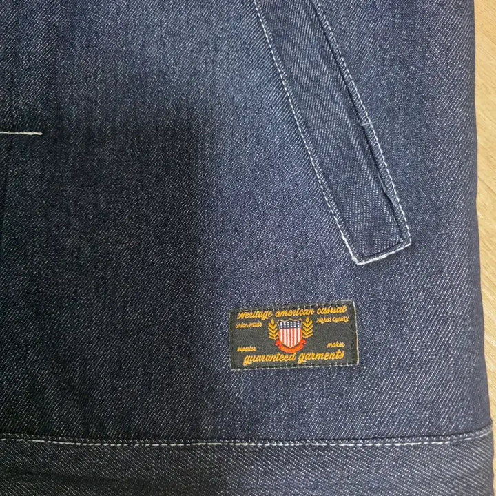 [BUNJANG] Monochrome Flow Sherpa Denim Jacket / 모노플로우 셰르파 데님 자켓 L