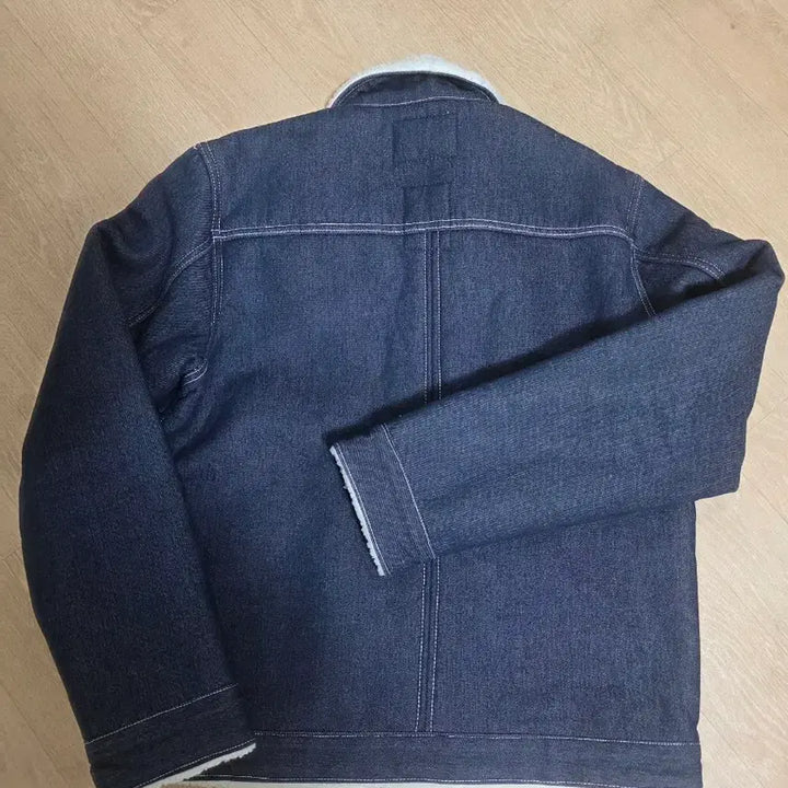 [BUNJANG] Monochrome Flow Sherpa Denim Jacket / 모노플로우 셰르파 데님 자켓 L