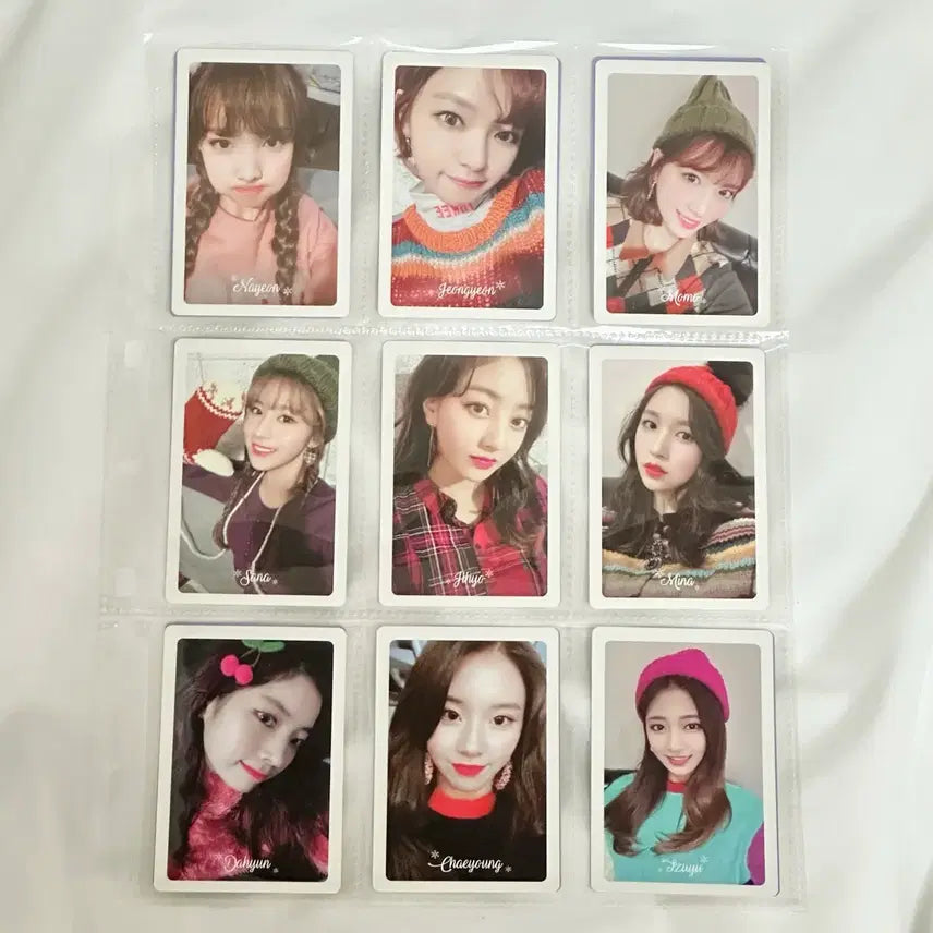 [BUNJANG] TWICE Merry &amp; Happy Pre-order Photocard Bundle Set / 트와이스 메리앤해피 예판 포카 일괄