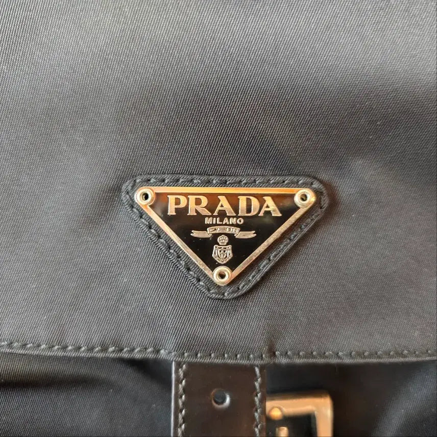 [BUNJANG] Prada Medium Nylon Backpack / 프라다 백팩 블랙 미듐 21703
