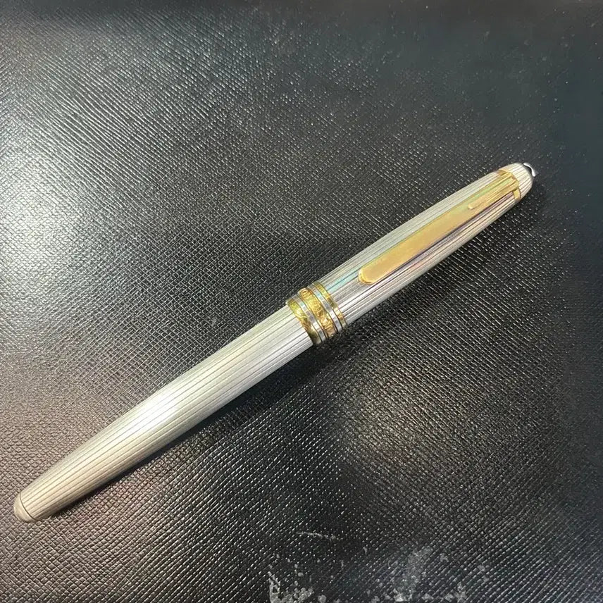 [BUNJANG] Montblanc Meisterstück 1448 Solitaire Fountain Pen / 몽블랑 마이스터스튁 1448 솔리테어 만년필(통째로 925실버)