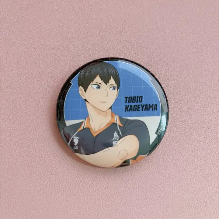 [BUNJANG] Haikyuu Kageyama Tobio Badge / 하이큐 카게야마 토비오 뱃지