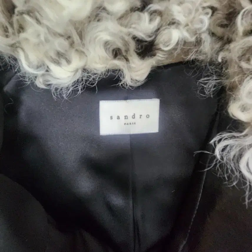 [BUNJANG] Sandro Sherpa Fleece Jacket / 산드로 양털 뽀글이 재킷