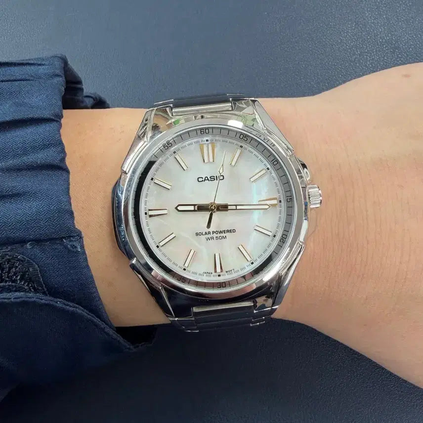 [BUNJANG] Casio MTP-RS100S-7AVDF Watch / 카시오 MTP-RS100S-7AVDF