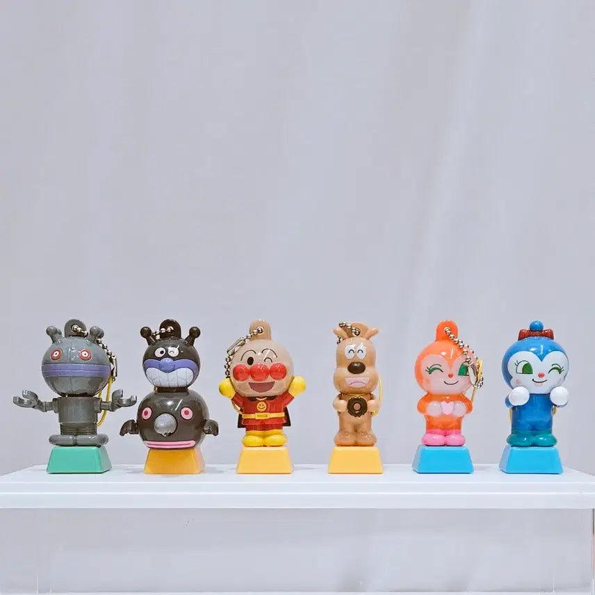 [BUNJANG] Anpanman Gacha Keyring Set / [고전] 호빵맨 가챠 키링 세트 일괄