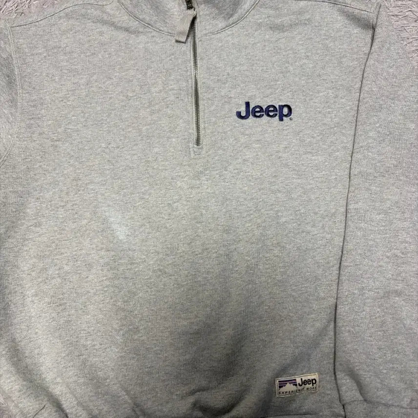 [BUNJANG] JEEP Half Neck T-Shirt M / JEEP 하프넥 티셔츠 M 100