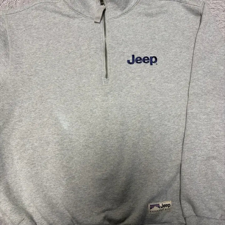 [BUNJANG] JEEP Half Neck T-Shirt M / JEEP 하프넥 티셔츠 M 100