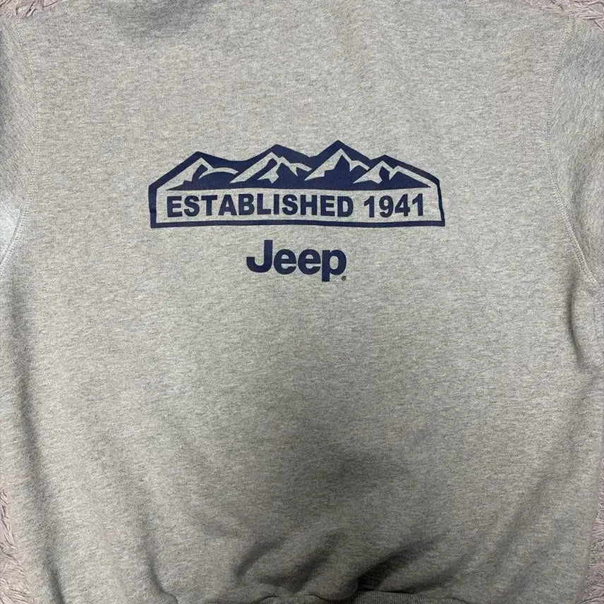 [BUNJANG] JEEP Half Neck T-Shirt M / JEEP 하프넥 티셔츠 M 100