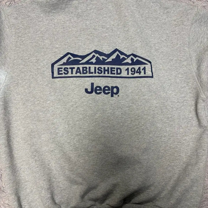 [BUNJANG] JEEP Half Neck T-Shirt M / JEEP 하프넥 티셔츠 M 100