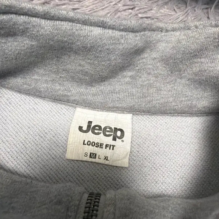 [BUNJANG] JEEP Half Neck T-Shirt M / JEEP 하프넥 티셔츠 M 100