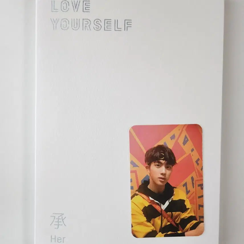 [BUNJANG] BTS Jin Love Yourself Photocard / 방탄 Love Yourself 럽셀 앨범 진 포카