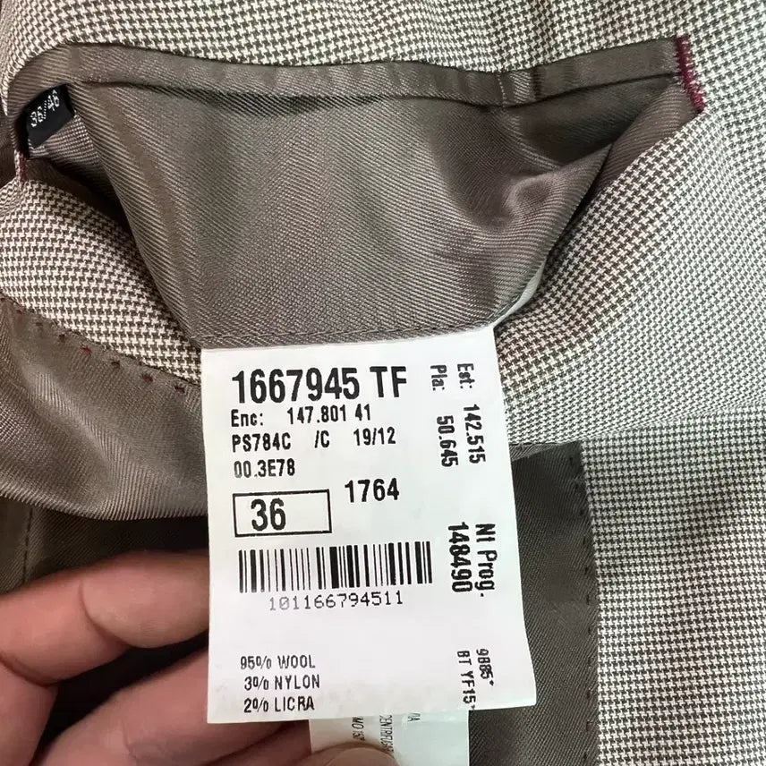 [BUNJANG] Paul Smith Peak Lapel Blazer Jacket / [36] 폴스미스 피크드 라펠 자켓 블레이저