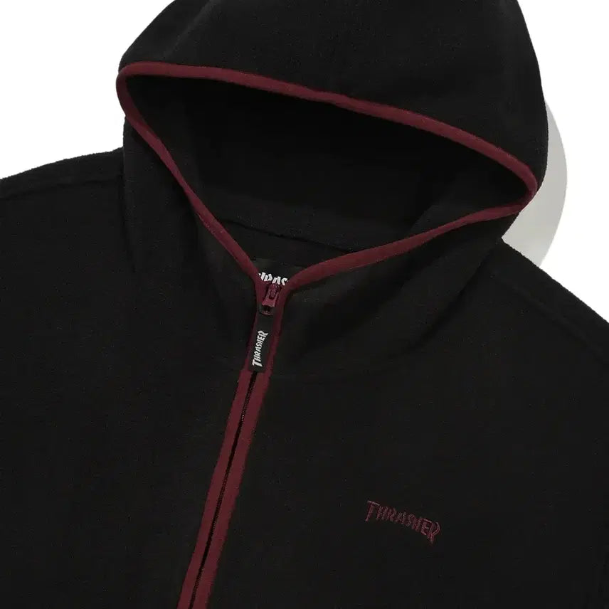 [BUNJANG] Thrasher Fleece Half-Zip Hoodie / 트레셔 플리스 하프집업 후드 티셔츠 새제품 싸게 팔아요