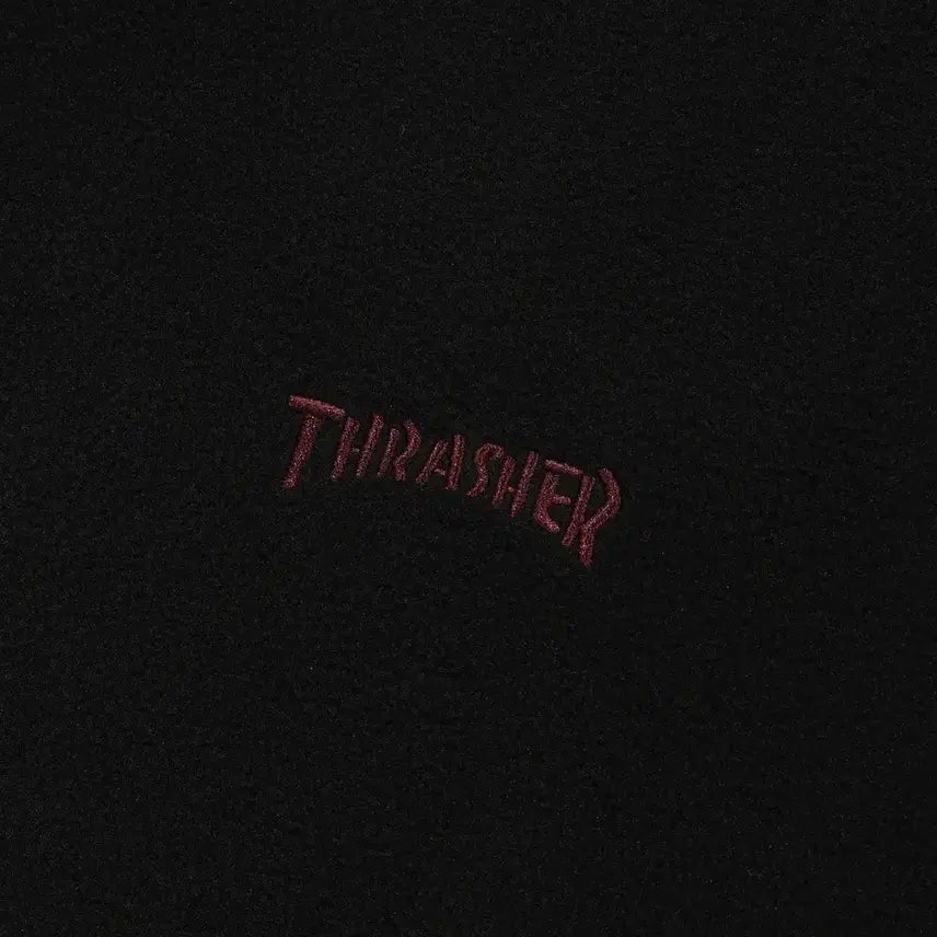[BUNJANG] Thrasher Fleece Half-Zip Hoodie / 트레셔 플리스 하프집업 후드 티셔츠 새제품 싸게 팔아요