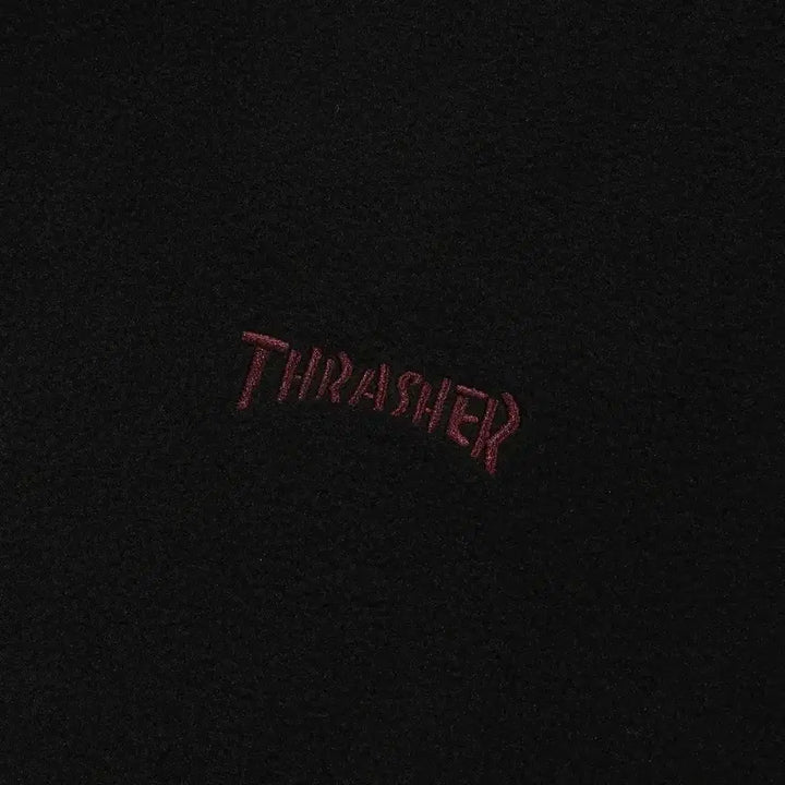 [BUNJANG] Thrasher Fleece Half-Zip Hoodie / 트레셔 플리스 하프집업 후드 티셔츠 새제품 싸게 팔아요