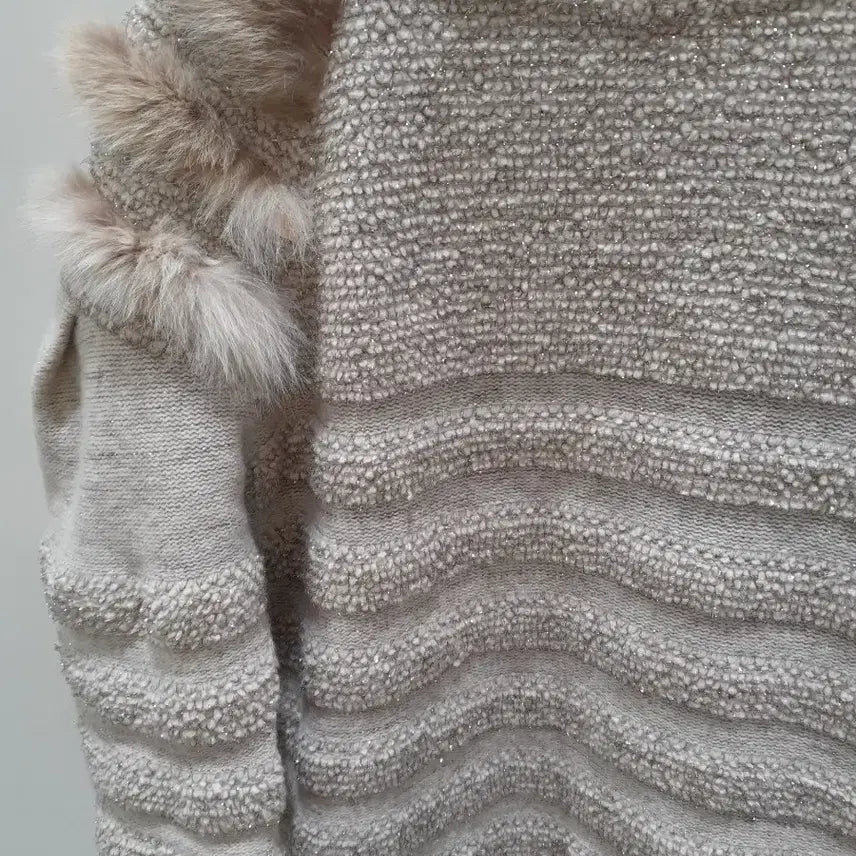 [BUNJANG] System Fur Wool Knit / 한섬 시스템 퍼 울니트