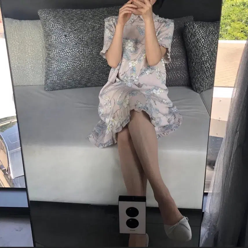 [BUNJANG] Baby Pink Summer Dress / 베이비 핑크 여름 원피스