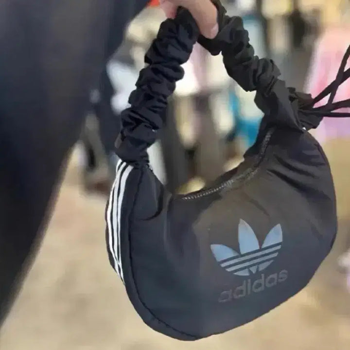 [BUNJANG] Adidas Mini Shoulder Bag Black / 아디다스 미니 숄더백 블랙