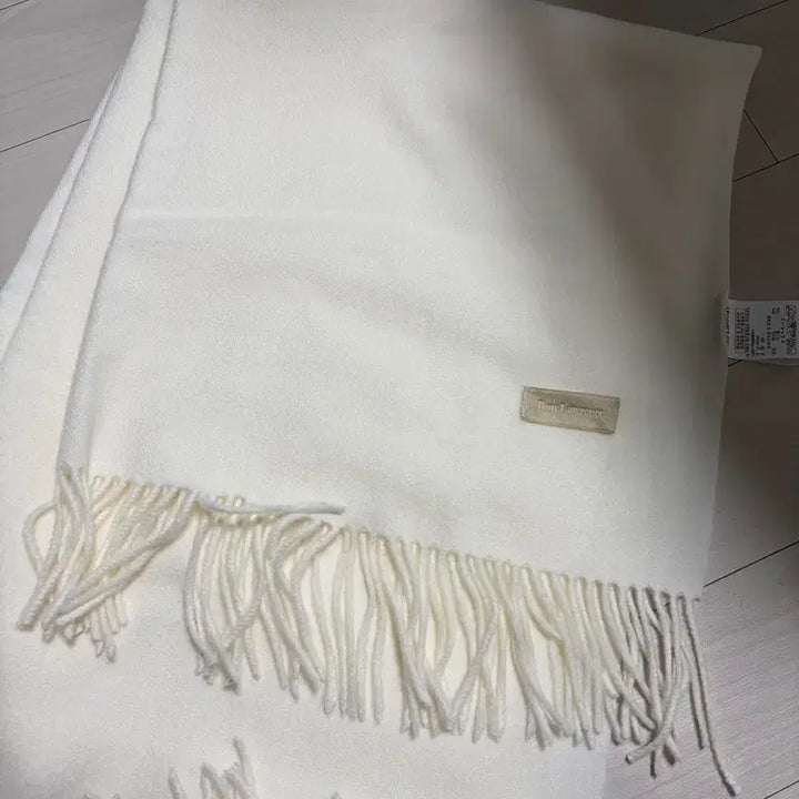 [BUNJANG] Tony Laurence Basic Ivory Muffler / 토니로렌스 베이직 아이보리 머플러
