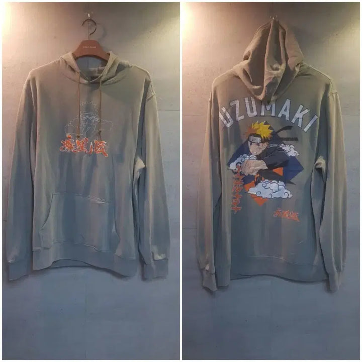 [BUNJANG] Naruto Shippuden Official Hoodie / 오피셜굿즈. 나루토 질풍전. 후드티.
