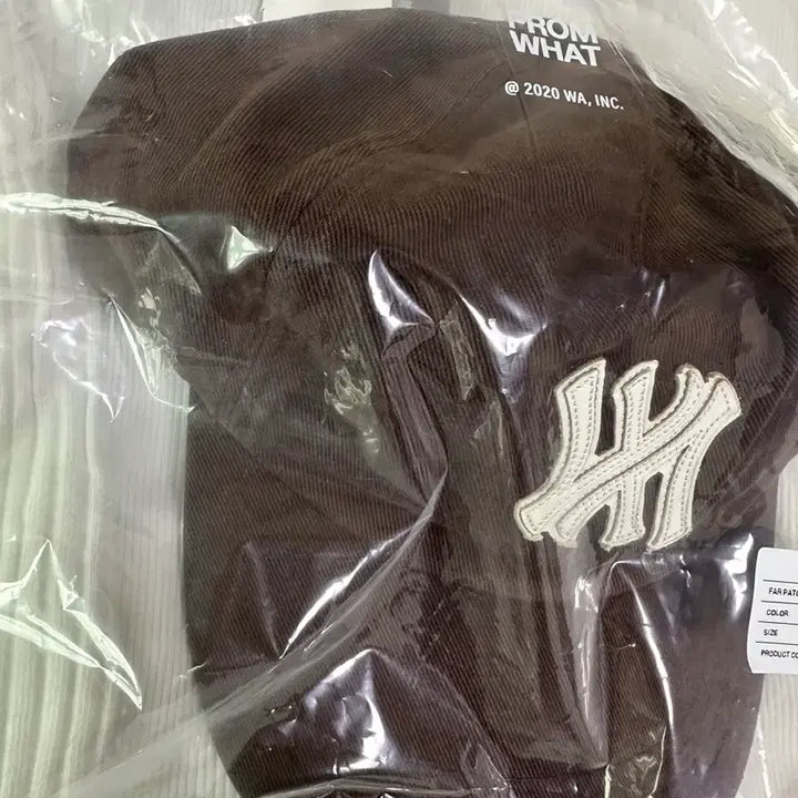 [BUNJANG] FARRFROMWHAT Patch Logo Cap - Brown / 파프롬왓 파 패치 로고 캡 브라운