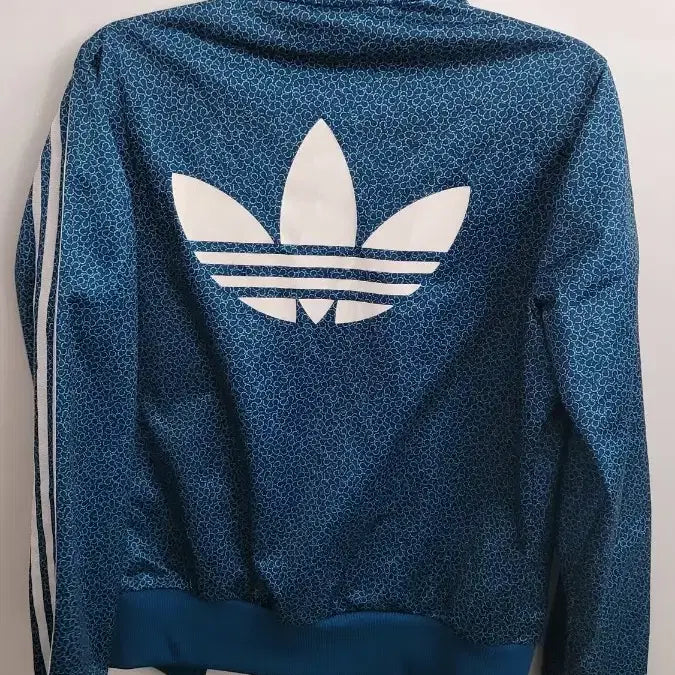[BUNJANG] Adidas Blue Pattern Track Top Jacket / 아디다스 파란색 패턴 트랙탑(마지막네고)