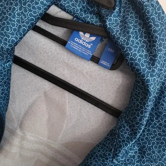 [BUNJANG] Adidas Blue Pattern Track Top Jacket / 아디다스 파란색 패턴 트랙탑(마지막네고)