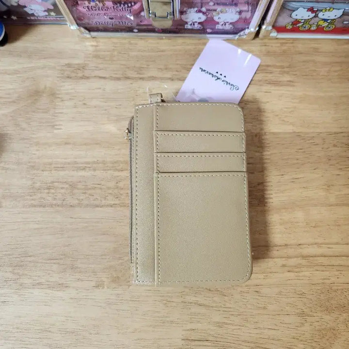 [BUNJANG] Card Wallet Pink / 마론크림트위드 카드지갑 핑크