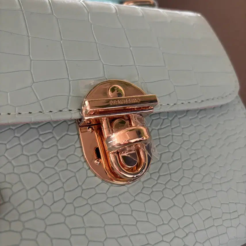 [BUNJANG] BRAVISSIMO Mini Crossbody Bag (Mint) / [새상품/택도안뗌] BRAVISSIMO 미니 크로스백 민트