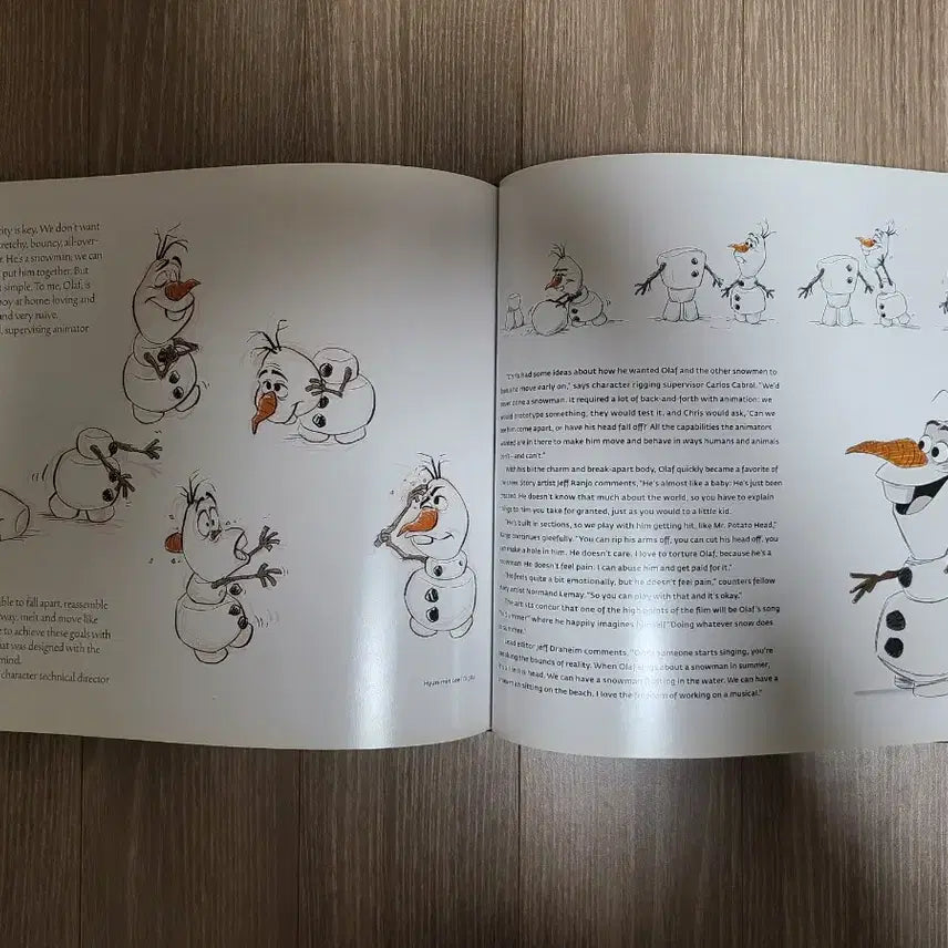 [BUNJANG] Disney Frozen Concept Artbook / 디즈니 겨울왕국 컨셉 일러스트 아트북