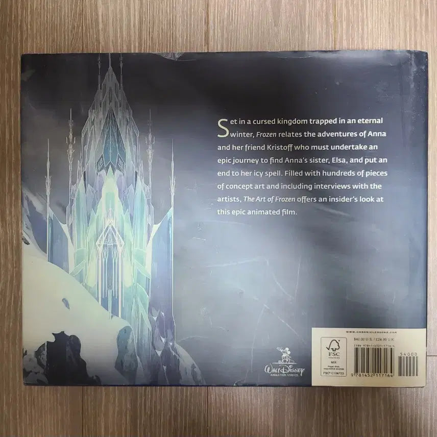 [BUNJANG] Disney Frozen Concept Artbook / 디즈니 겨울왕국 컨셉 일러스트 아트북