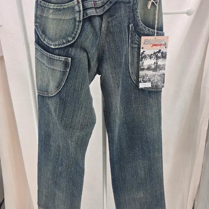 [BUNJANG] BLUESKIN Y2K Denim Pants / BLUESKIN Y2K 워크웨어 데님 팬츠 남녀공용